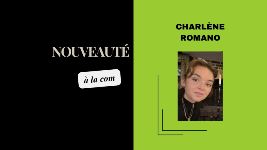 Charlène Romano, stagiaire à la Com