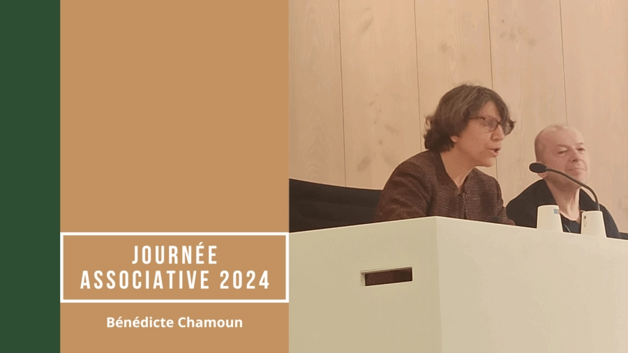 Journée associative : discours de Bénédicte Chamoun