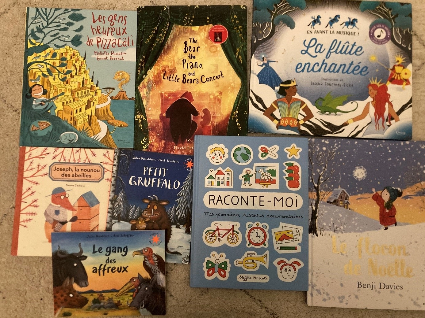 Sélection de livres pour enfants pour Noël proposés par Aude Kerivel