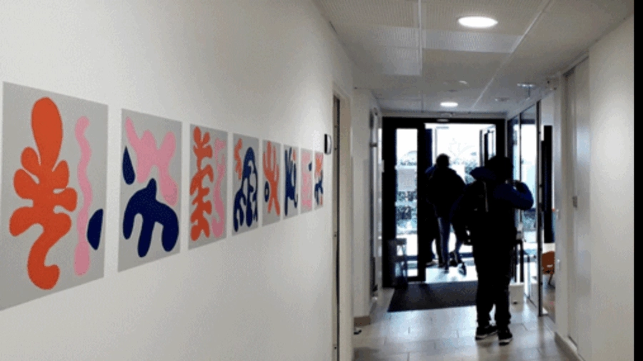 La fresque hors les murs de l&rsquo;IME