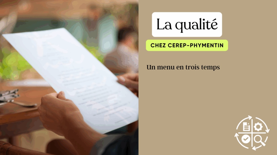 Un menu en trois temps pour nourrir notre qualité au quotidien